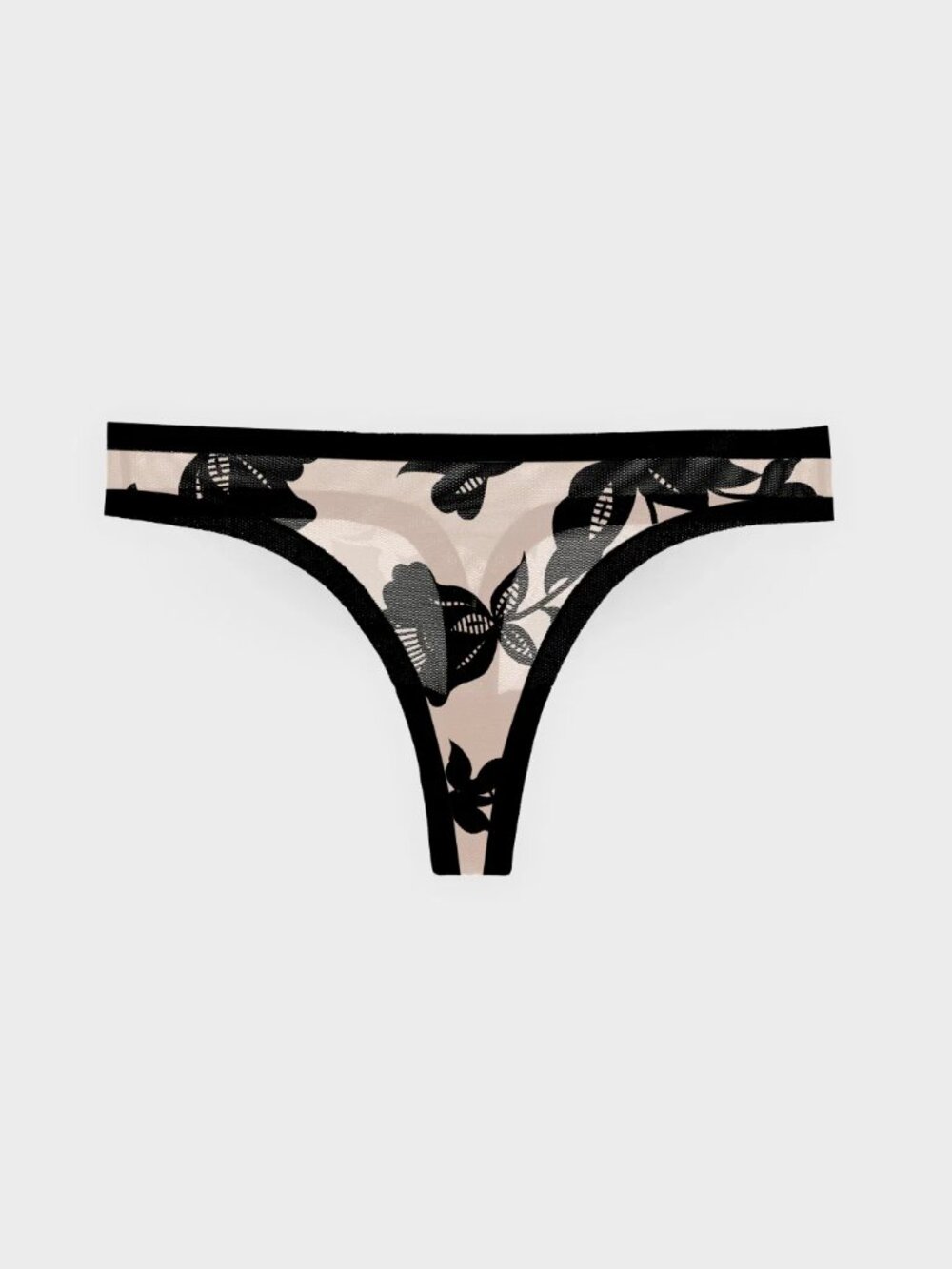 EBY SHEER THONG
